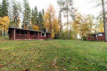 Фото номера Коттедж с 3 спальнями и сауной - А Дома для отпуска Jokiniemen Matkailu Cottages г. Tölvä 3