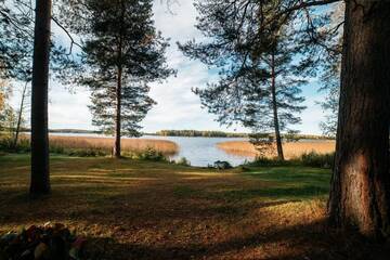 Фото номера Коттедж с 2 спальнями и сауной - А Дома для отпуска Jokiniemen Matkailu Cottages г. Tölvä 18